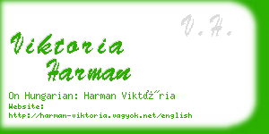 viktoria harman business card